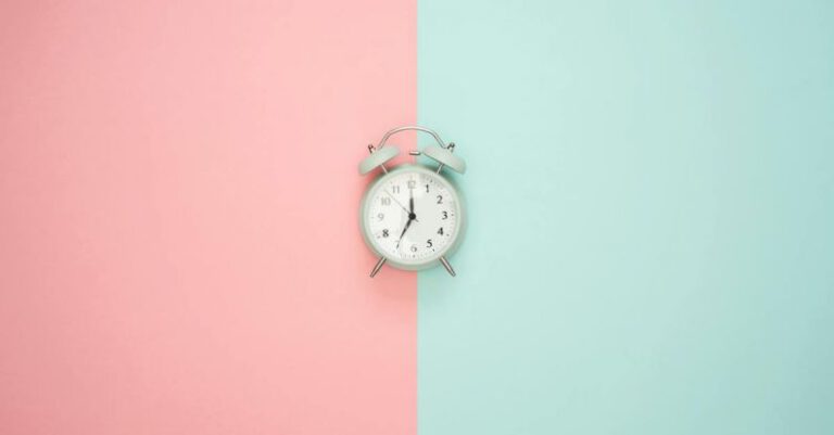 Last-Minute Scholarships - Gray Double-bell Clock